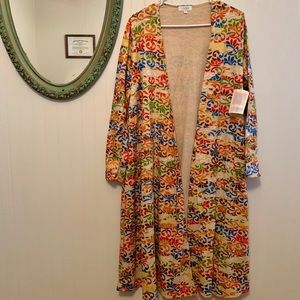 NWT Multicolor LuLaRoe Sarah Cardigan